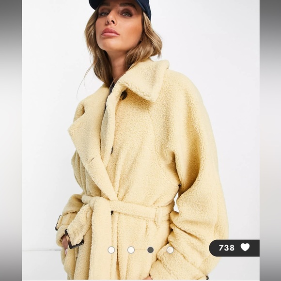 Teddy trench coat Topshop - Picture 13 of 13